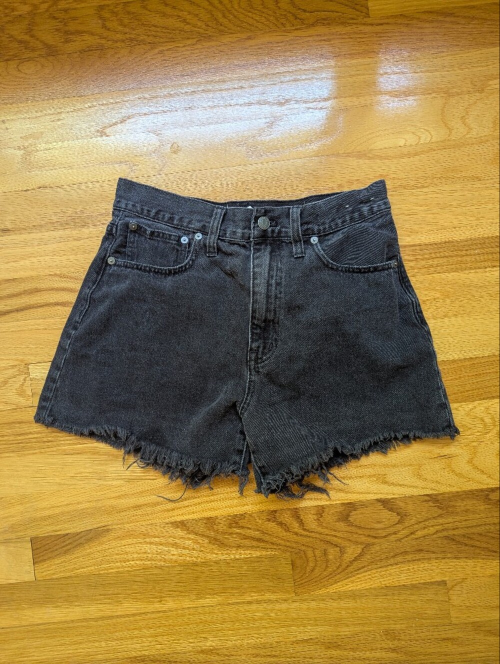 Madewell The Mom Jean Short